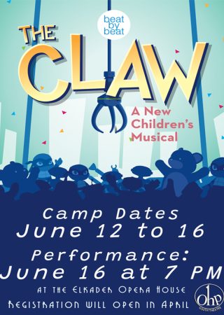 OHP presents, "The Claw" - A Youth Theatre Camp
