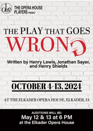 The Play That Goes Wrong Auditions
