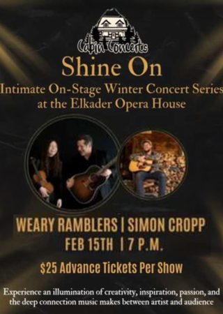 Cabin Concerts: Weary Ramblers & Simon Cropp